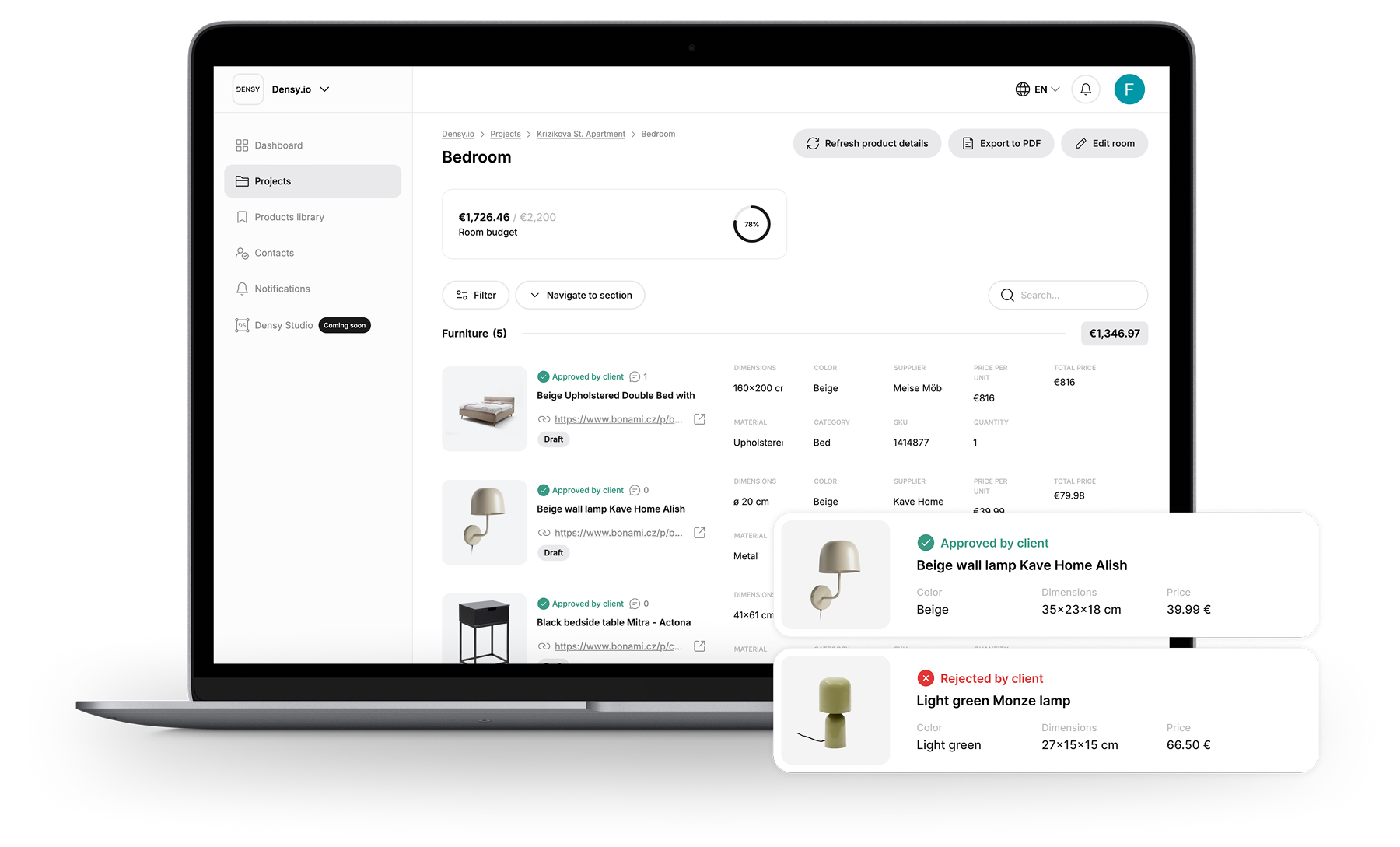 Densy platform preview